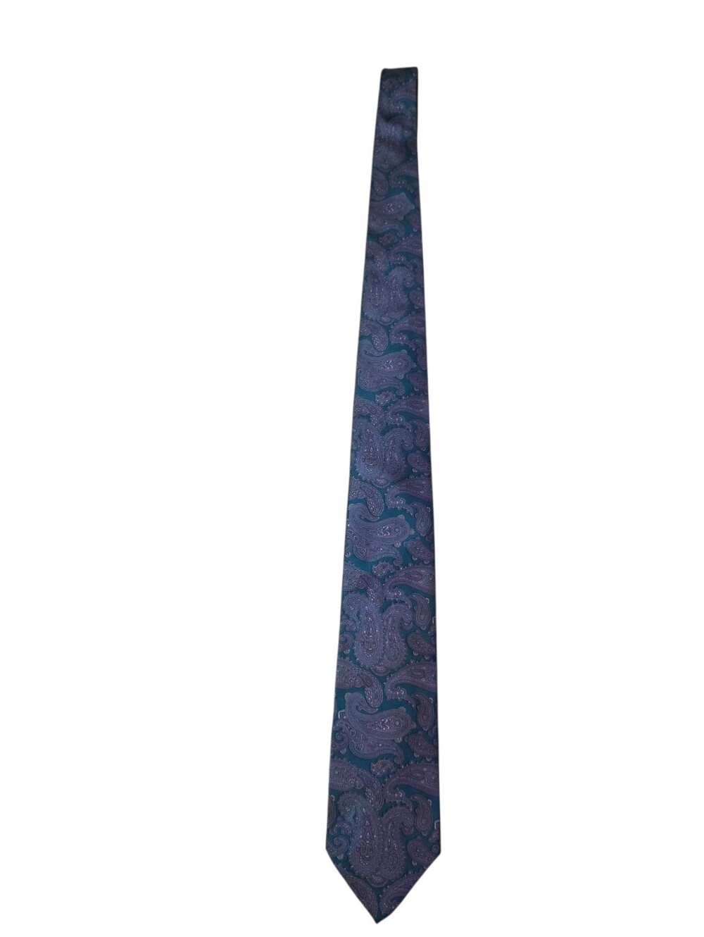 Vintage Andhurst 100% Silk Paisley Tie – Made in USA / Italian Fabric